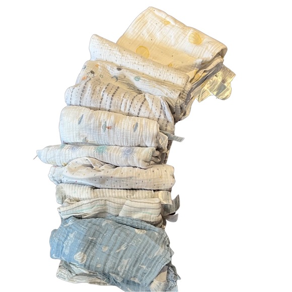 Lot of 10 Aden + Anais Swaddle Blankets brand new with no tags - Picture 3 of 14